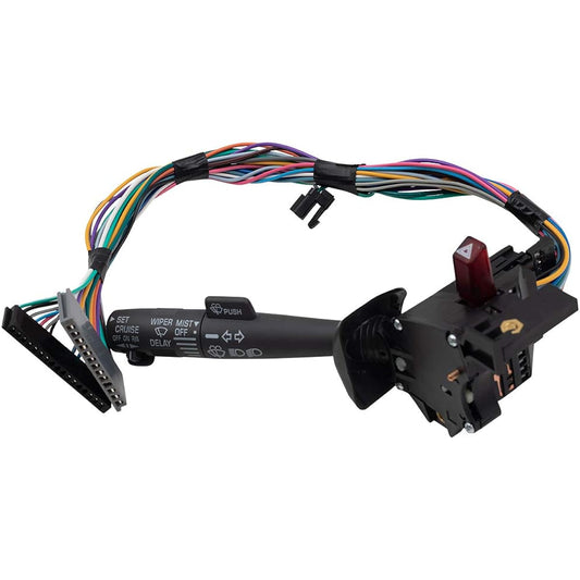 Turn Signal Wiper Switch Cruise Hazard Warning Lever Replacement for Replacement Chibre La Calak GMC All's Movill SUV Pickup Truck VAN 26100985