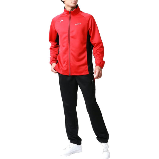 [Head] Jersey Top and Bottom Set Men's Antibacterial and Odor Resistant Long Sleeve Setup Top and Bottom Sports