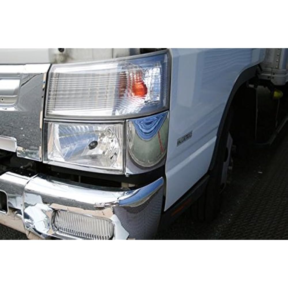 TRISTAR'S [Mitsubishi Fuso Blue Tech Canter] Plated Corner Lens Left and Right Set (November 2010 - October 2010 FBA/FEA/FEB/FEC)