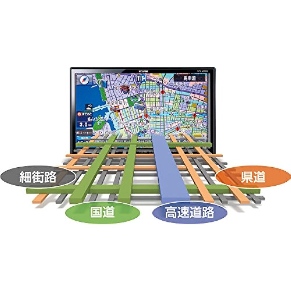 ECLIPSE 7-inch wide car navigation AVN-SZ04iW Automatic map update SD/CD/DVD/Bluetooth/Wi-Fi/Terrestrial digital TV (Full Seg)