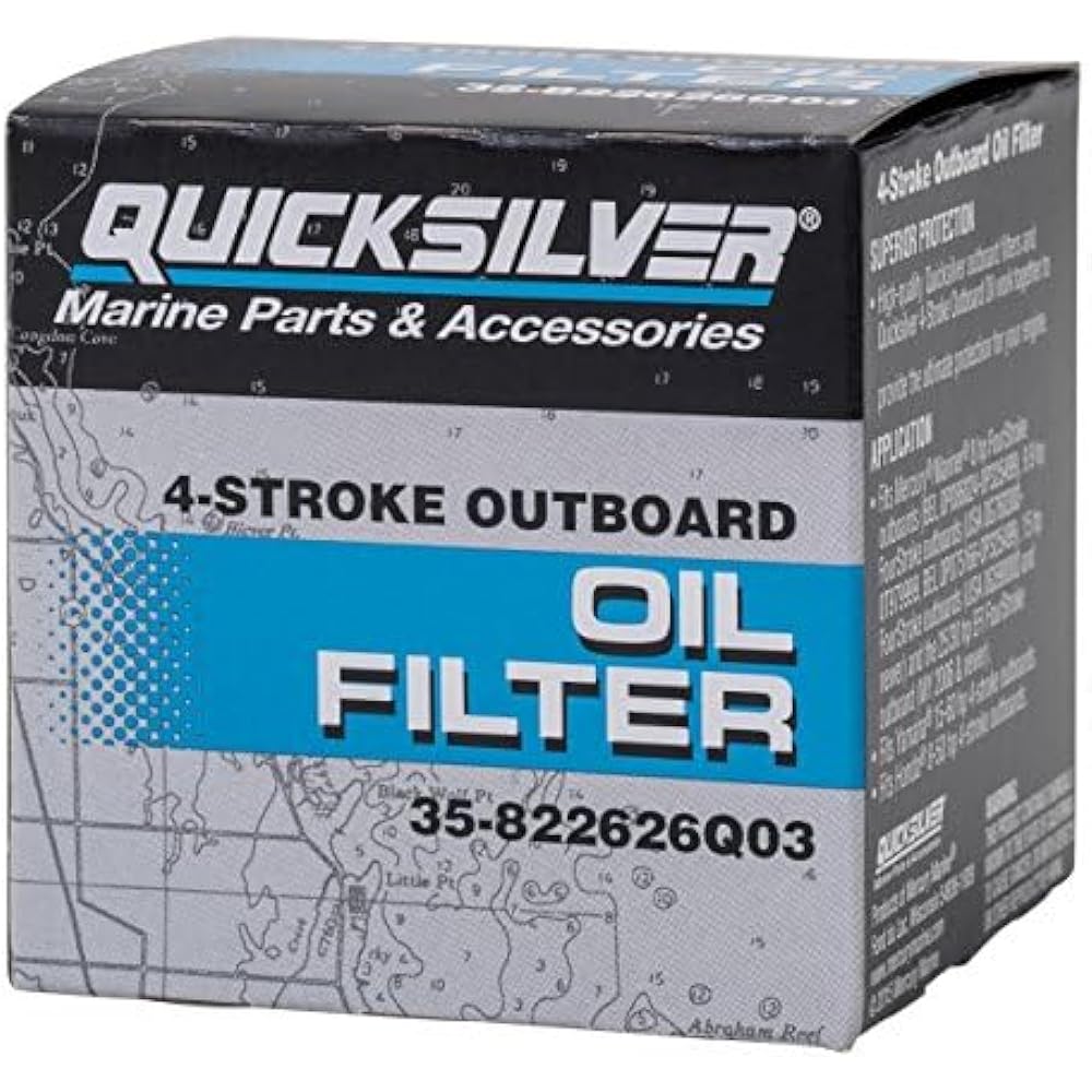 QuickSilver 8226Q03 Oil Filter -Mercury and Mariner Ship