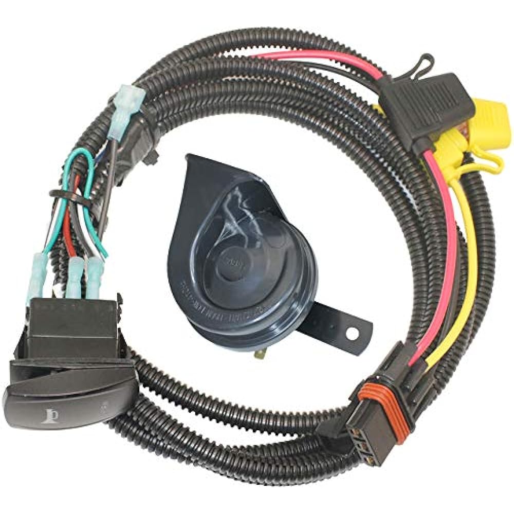 For McSADVENTURES Plug and Play Hornes Kit Polaris RZR RANGER GENERAL
