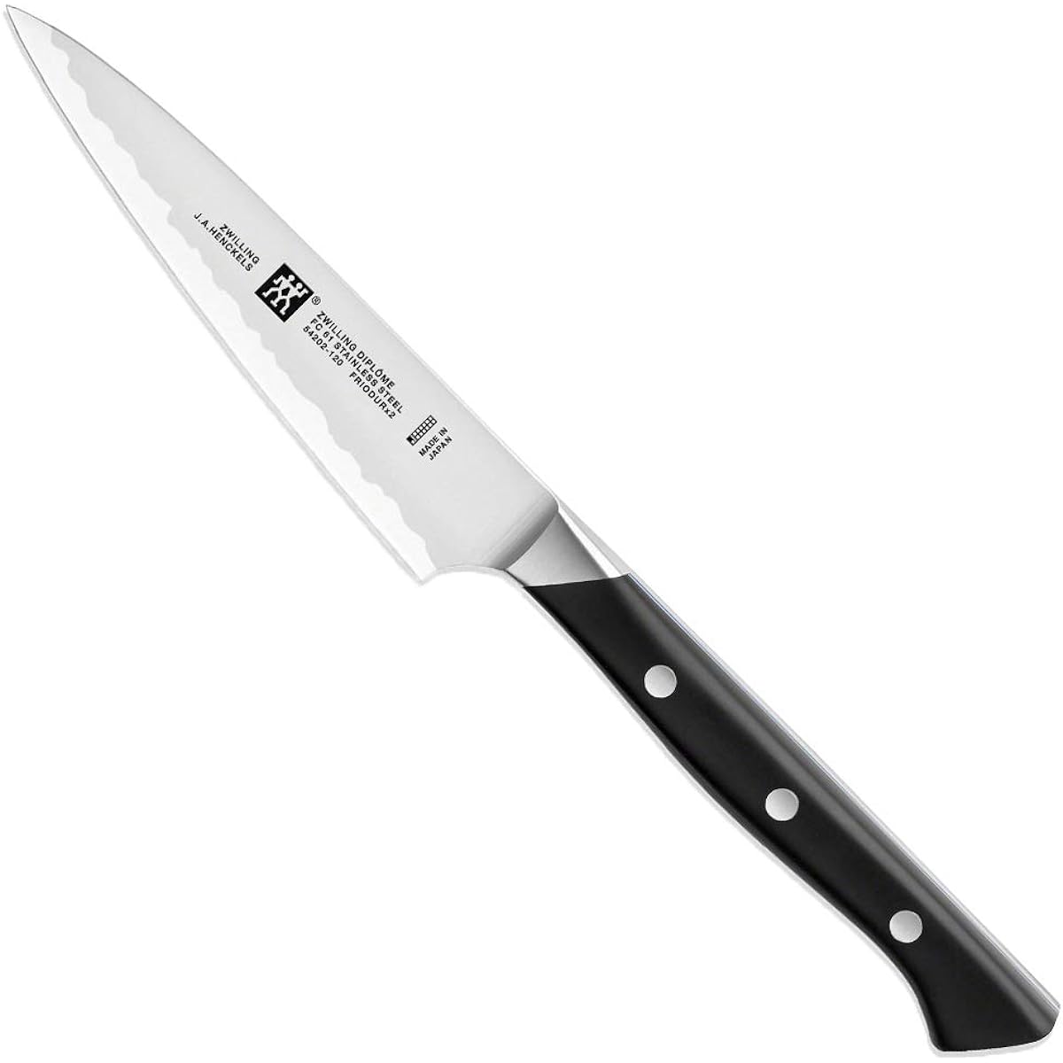 Zwilling "Diplom Petty Knife 120mm Made in Japan" Fruit Sword Knife Stainless Steel Made in Seki City, Gifu Prefecture [Authorized Japanese Product] 54202-121
