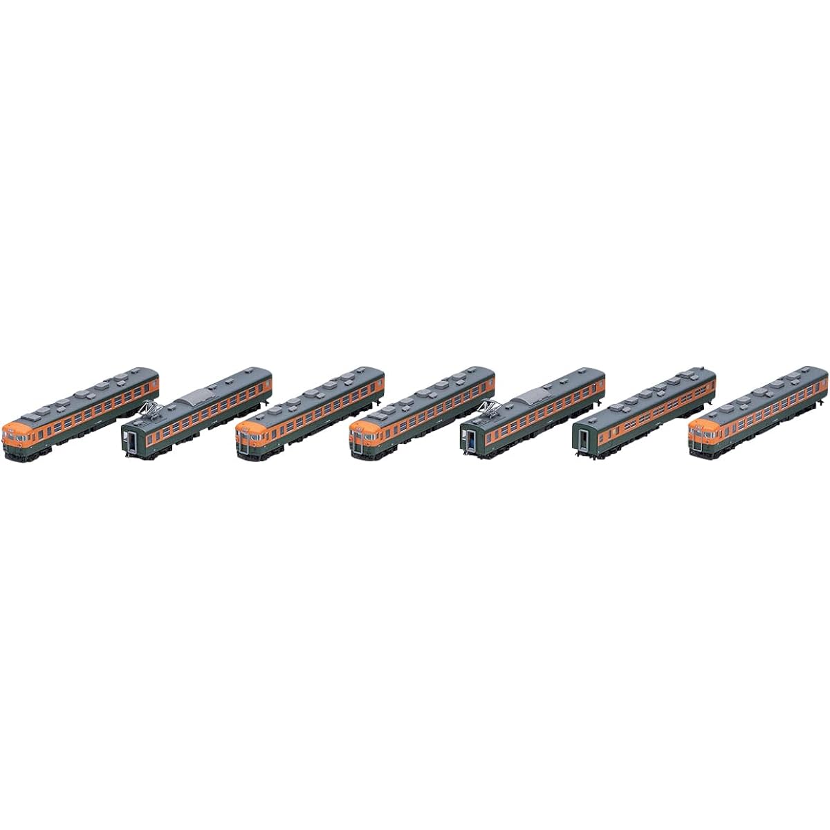 TOMYTEC TOMIX N gauge JNR 165 series Kusatsu/Yukemuri set 98823 model train, gray