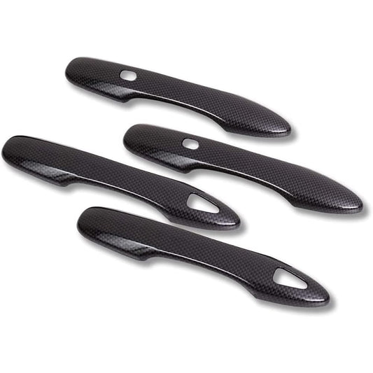 YOURS: SIENTA MXP Exclusive Door Knob Garnish 4PCS [Color: Carbon Pattern] Exclusive Design Easy Installation TOYOTA SIENTA Custom Parts Accessories Dress Up y409-001 [2] M