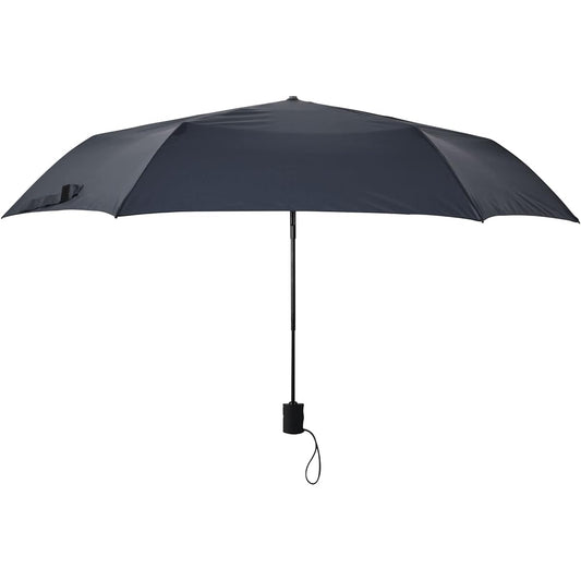 Amvel 54cm wide size, only 25mm thin, 180g ultra-light automatic opening/closing folding umbrella VERYKAL Flat Navy