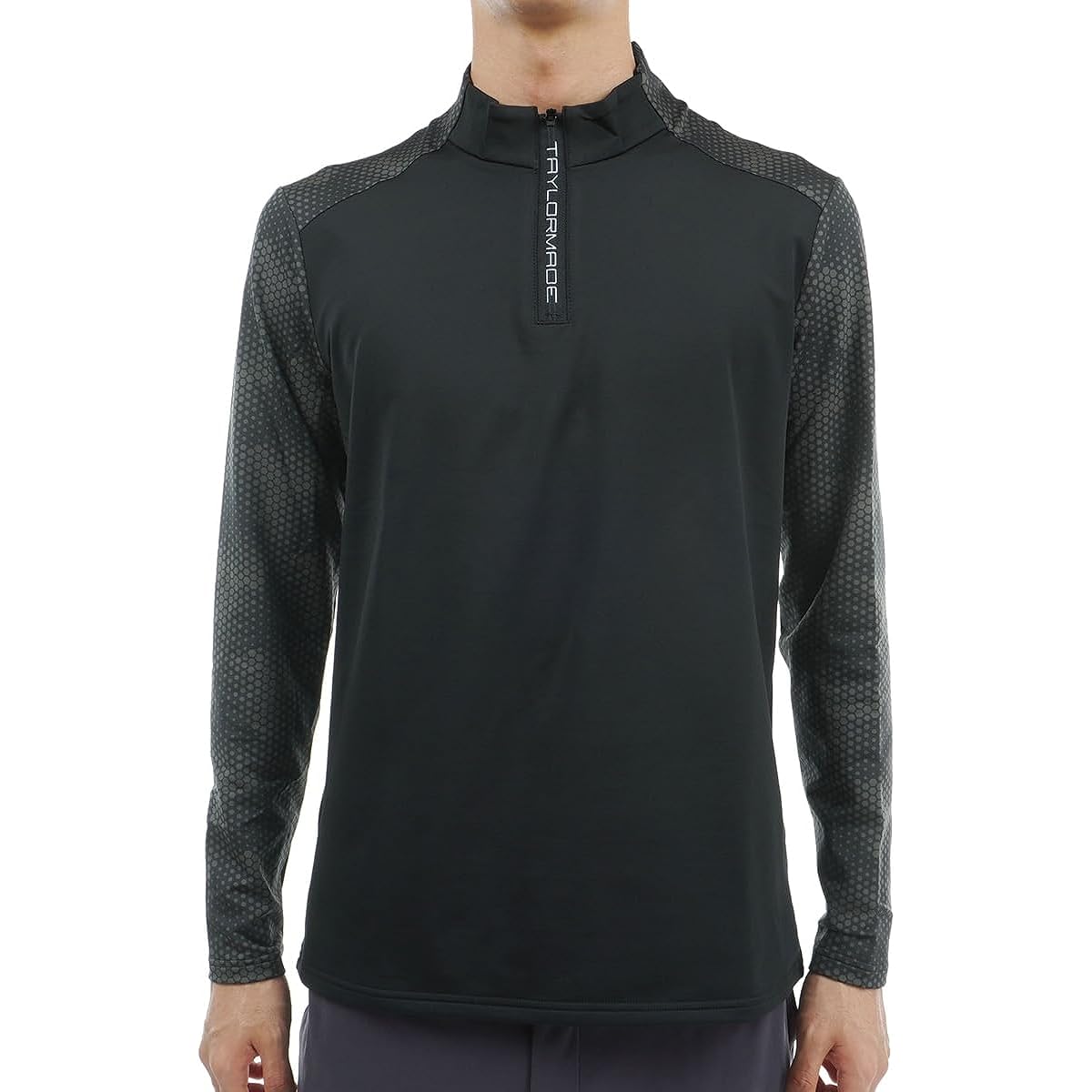 [TaylorMade] Mock Shirt Wind Block Half Zip Men's