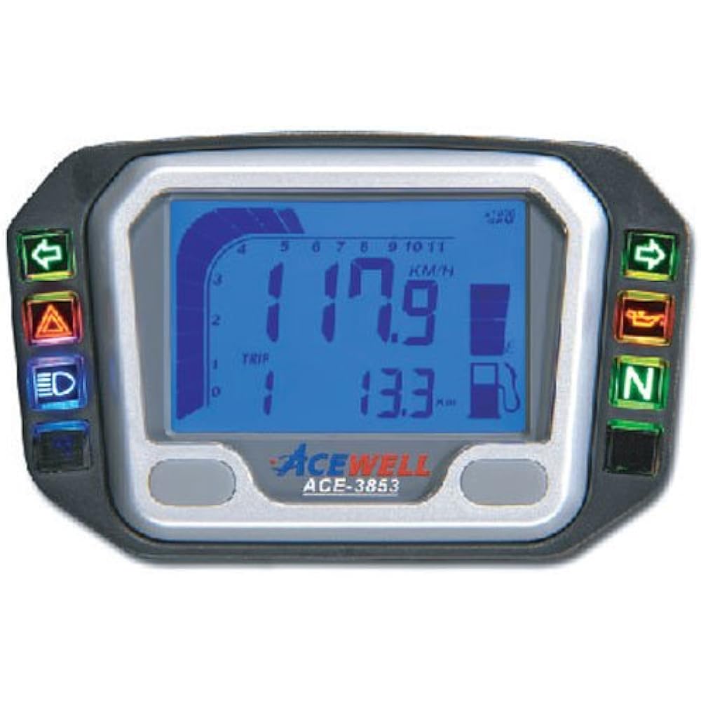 ACEWELL Meter Multifunctional Digital Meter (Fuel Gauge 100 Ohm Type) ACE-3853L