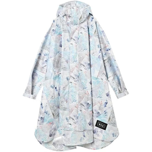 KiU Kiu New Standard Rain Poncho KiU NEW STANDARD RAIN PONCHO wpc Water Repellent Packable Cospa Water Resistant 20000 Raincoat Coat Kappa For Bicycle Bicycle OK Rain Poncho Outdoor Festival Sports Commuting to School Rainy Season Heavy Rain Rain Cool Cu