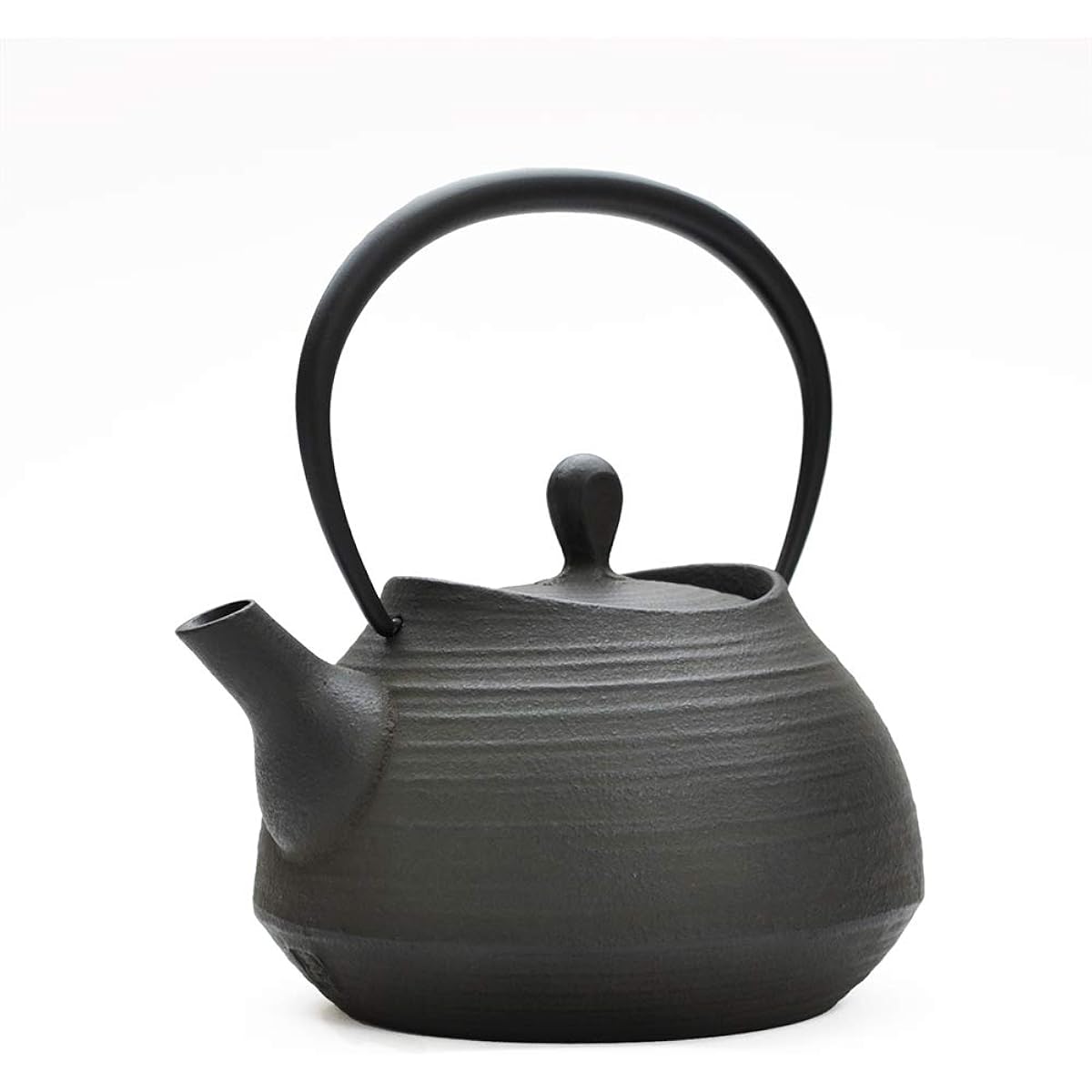 Ichikudo Nanbu Ironware Iron Kettle Brush Grain 0.6L - Kettle Hakeme 0.6L -