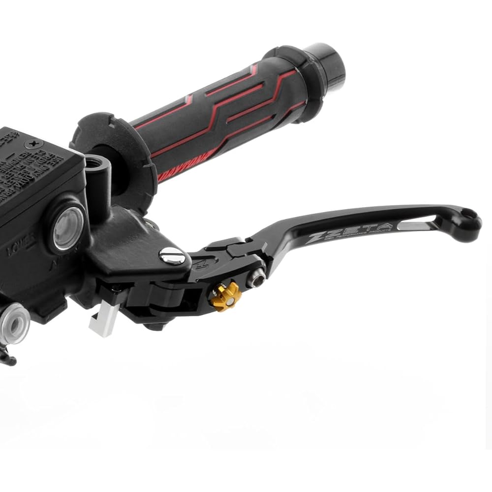 ZETA Pilot Lever Clutch Foldable Lever (Vertical, Front) Lever Type: L3WA Aluminum Black V-MAX [1700] FI(09-14) XJR1300(94-15) XJR1200(94-15) ZS61-