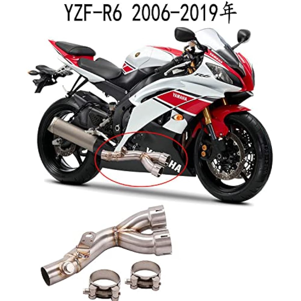 Intermediate Pipe Exhaust Pipe Epie, YZF-R6 2006-2019