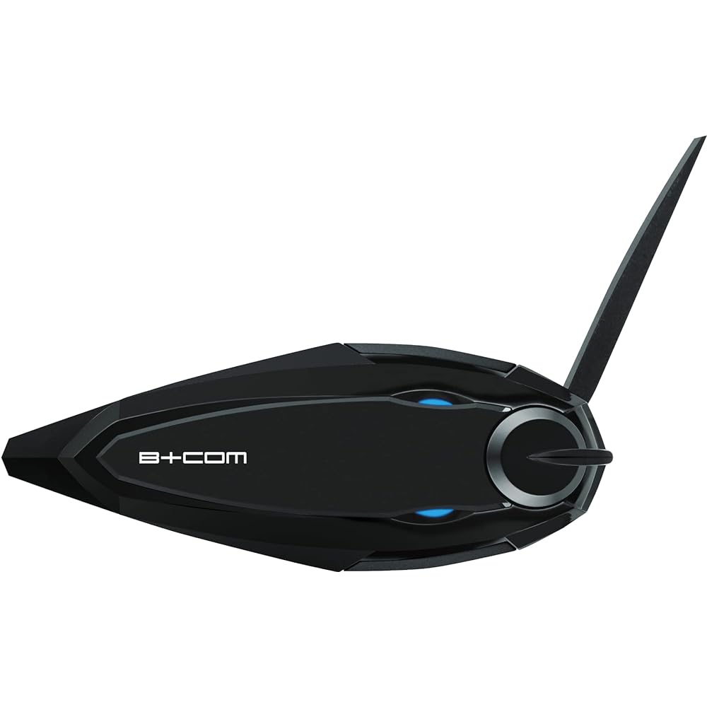 SYGN HOUSE Motorcycle Bluetooth Wireless Communication System B+COM SB6XR (B Com SB6XR) Black Single Unit 00082396