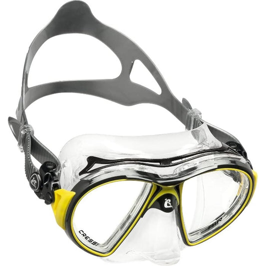 CRESSI Scuba Freedive Snorkeling Mask [AIR] Patented mask structure Tempered glass lens Easy to see below [Genuine product]
