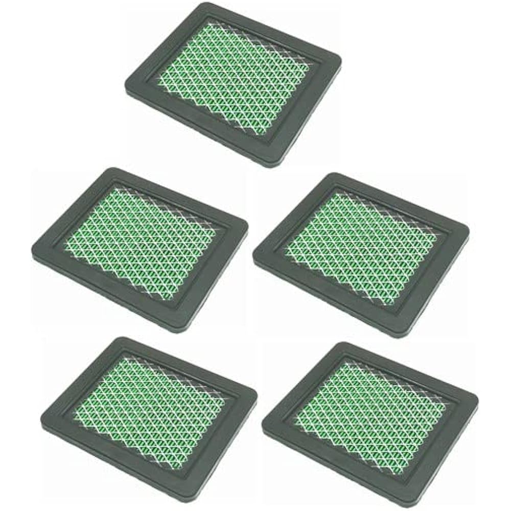 TENOMAL Air Filter 5 Pack 17211-ZS9-A02 Replacement for Honda 17211-ZS9-A02 17211ZS9A02 Honda EB2500C EU3000 EB3000 EB3000C EM3000C EB3000CK1 EB3000CK2 EM25000 EMC EU3000iS EU3 000iS1 generator