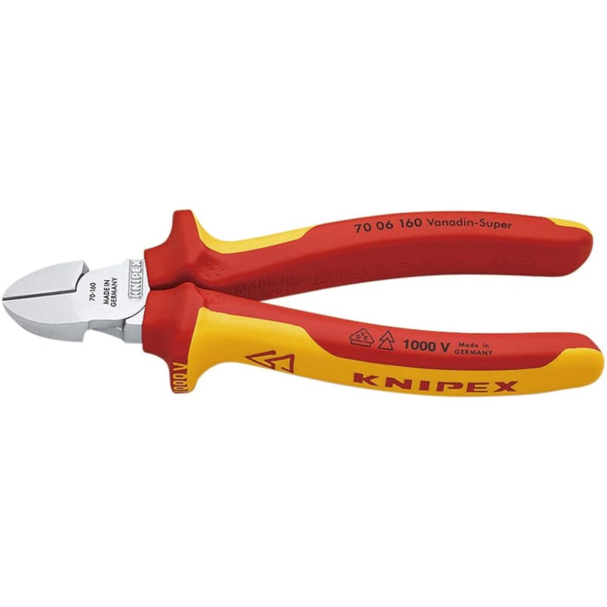 KNIPEX 7006-160 Insulated diagonal nipper 1000V (SB)