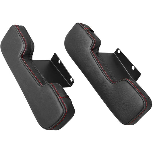 TRISTAR'S [Hiace Regius Ace 200 Series 1 Type 2 Type 3 Type 4 Type 5 Type 6 Type 7 Type] Side Armrest, Door Armrest, Armrest, Left and Right Set (Red Stitch)