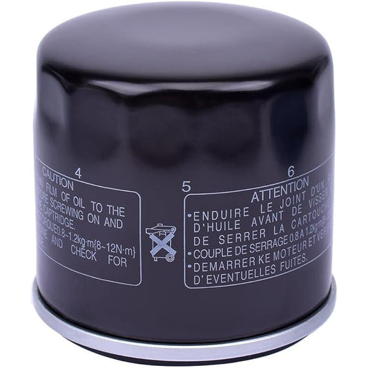 Oil Filter S/UZU-KI DL250 GSX250 GSX 250R GW250 Inazuma GSF600 GSR600 GSX 600 GSX-R600 GSXR600 DL650 V-Strom XT ABS 1988-2020 (Color: 1pc)