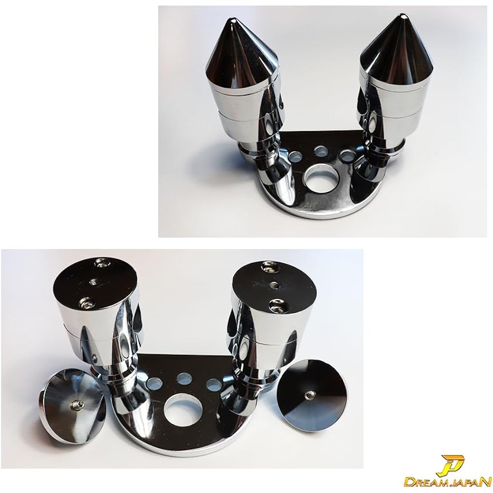 Super Cub Little Cub Bar Handle Setter 100mm Width Bar Handle 8mm Thick Stainless Steel Plate Custom Honda b004 [Dream-Japan]