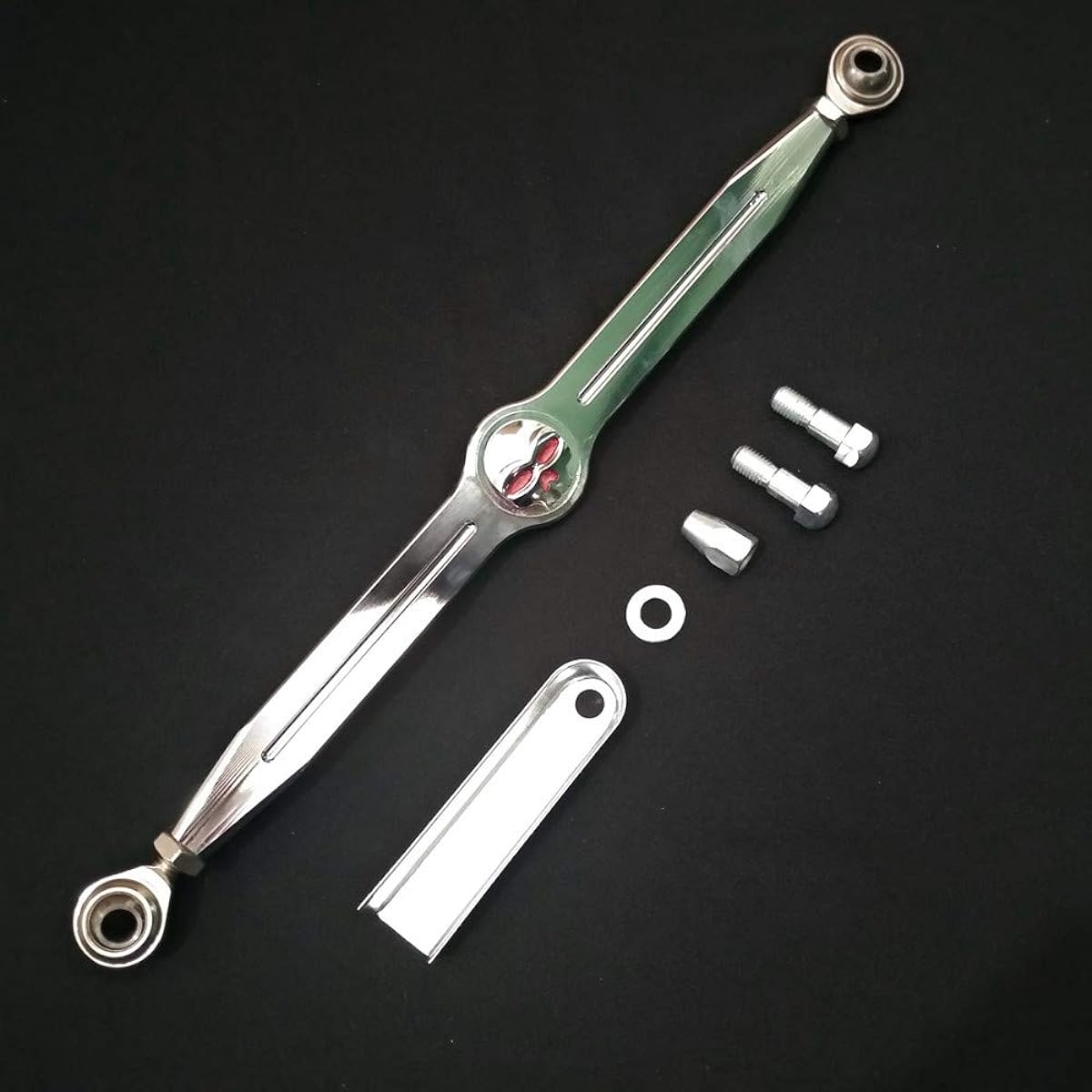 ESUBOSHI Chrome Skull Custom Gear Shift Rinkage Link Cruiser 1980-2018 Harley Davidson Street Glide Road Glide Harley FLHTC Softail Deluxe