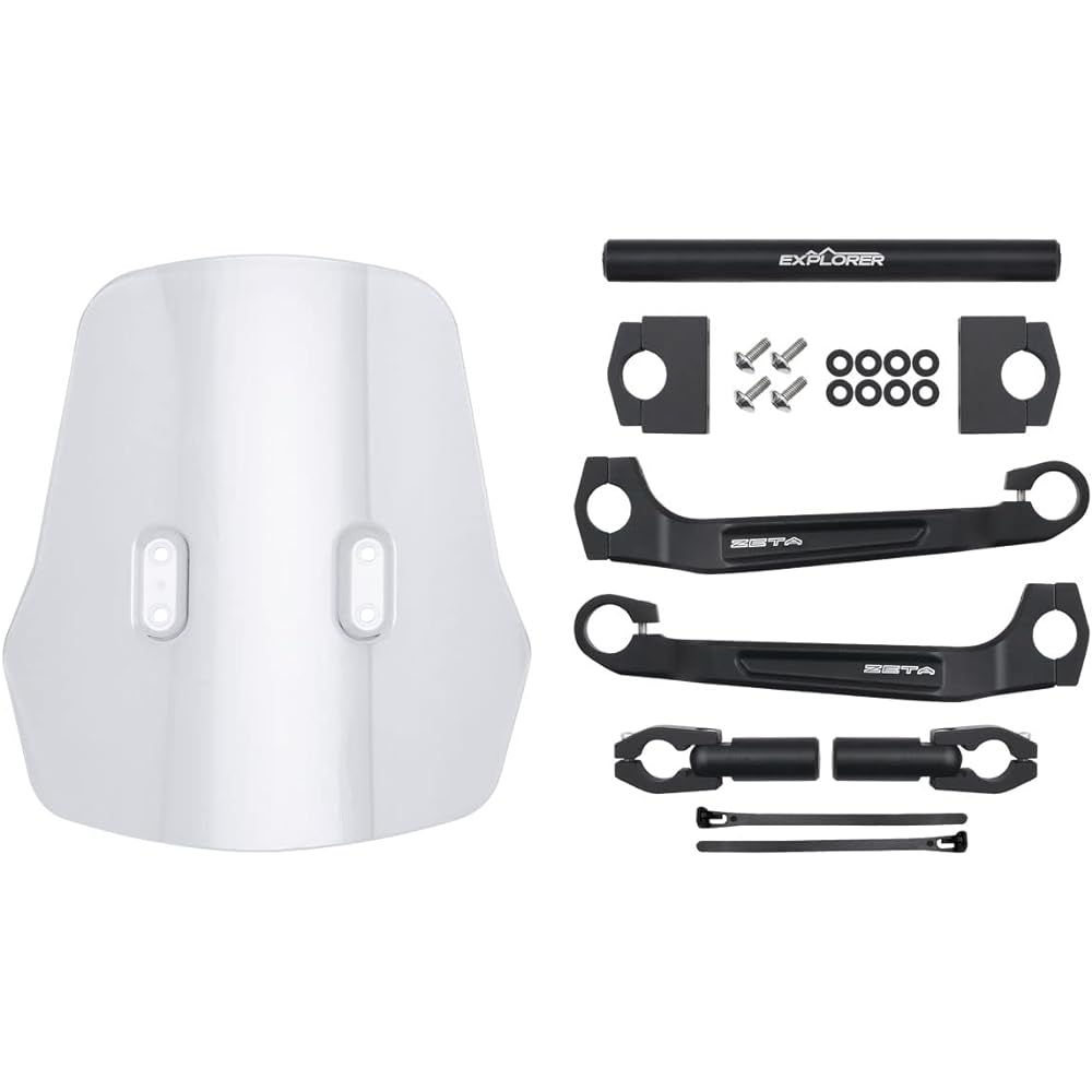 ZETA Explorer Windshield for Honda DAX125 Standard Type ZE70-6011