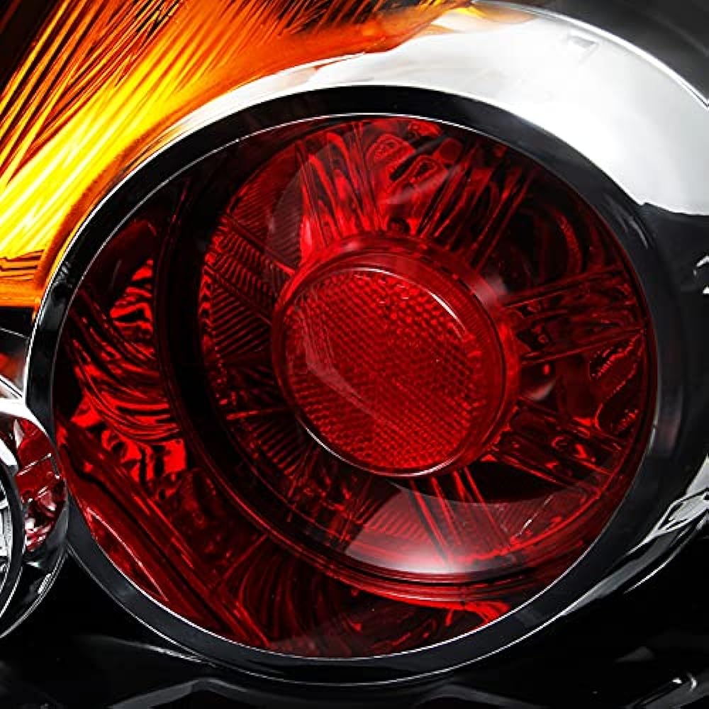 2007- 2012 Altima 4 Door Sedan Chrom Tail Light Tail Lamp Lamp Ramp Driver Configures on the left assembly.