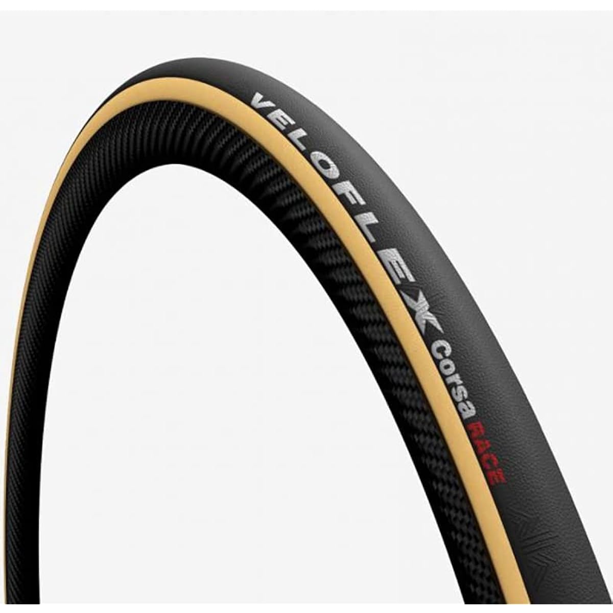 VELOFLEX Corsa Lace 25C Clincher VELOFLEX Gum Sidewall