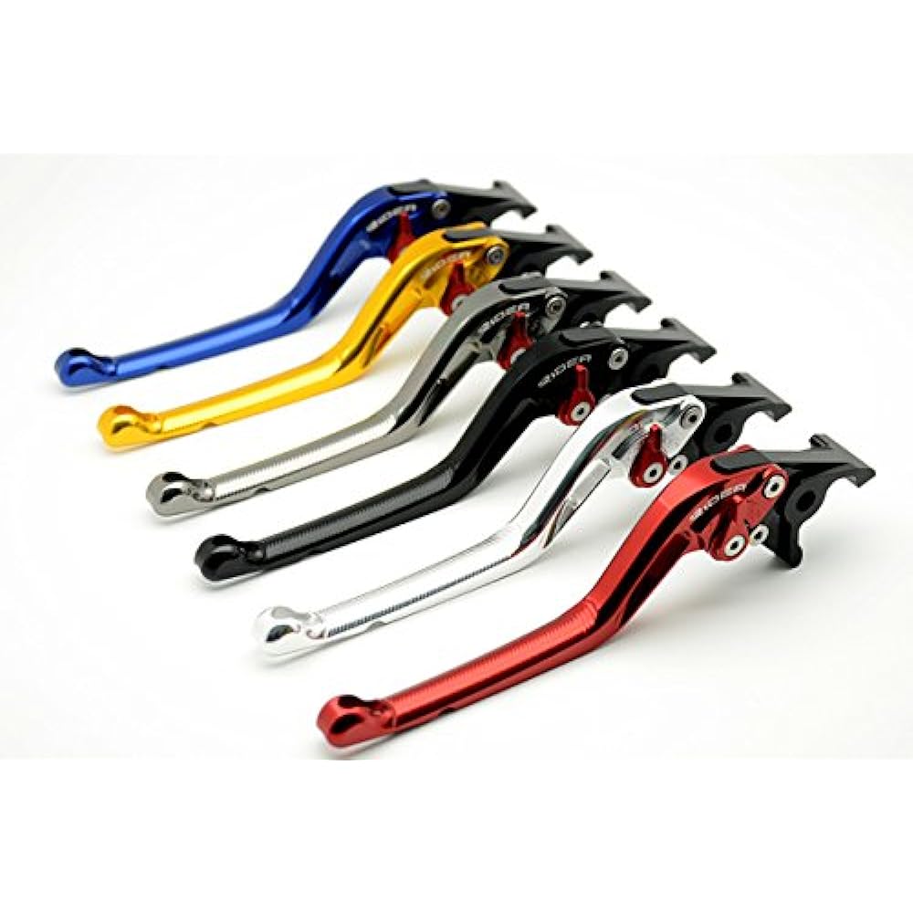 RIDEA Adjust Clutch Lever Blue x Gold [LV1-SL-RL019-BE] (NINJA250R)(NINJA250)(D Tracker 125)(D Tracker X)(KLX125)(250TR)(KLX250)