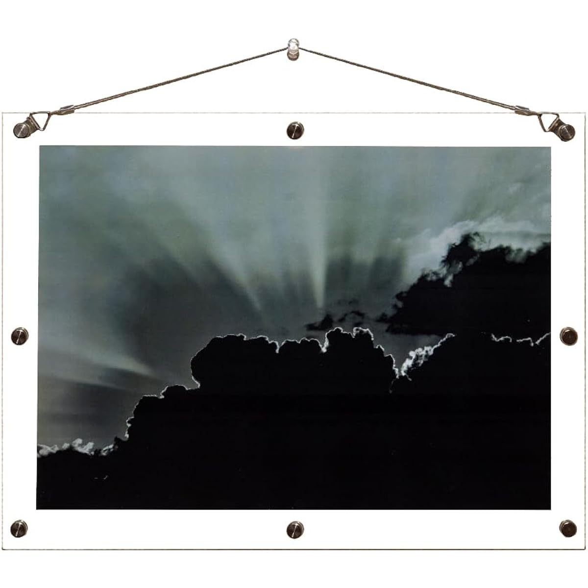 Heartslas AR Low Reflection UV Protection Acrylic Photo Frame A3 Size Wall Hanging Type