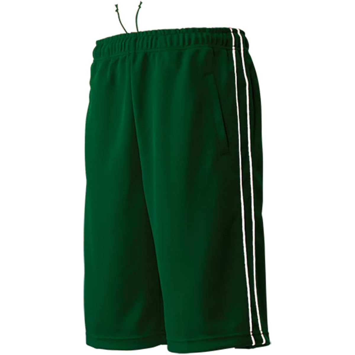 wundou Piping Training Half Pants Sweat Absorbent Quick Drying Jersey Bronze Green P2080-29 Bronze Green