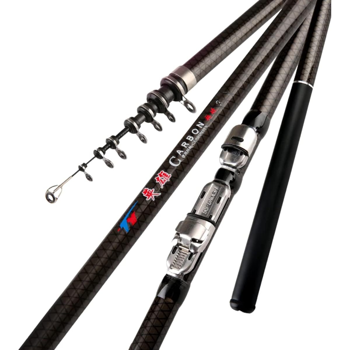 Marildo TOKYO Lightweight Concept Super Long Drawn Carbon Rod Comes with a repair piece for peace of mind even if it breaks
