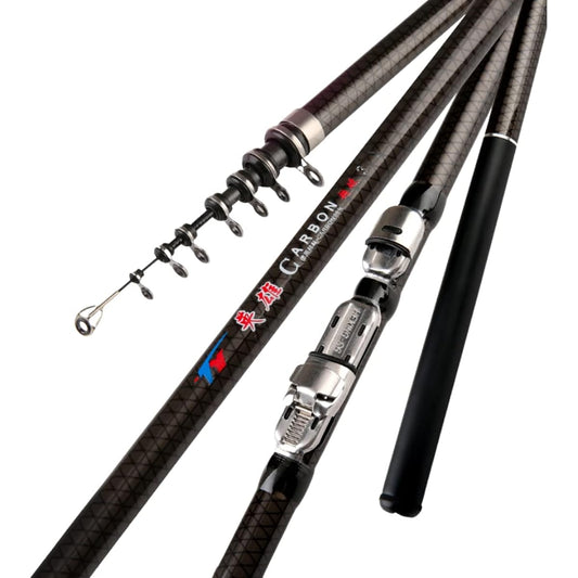 Marildo TOKYO Lightweight Concept Super Long Drawn Carbon Rod Comes with a repair piece for peace of mind even if it breaks