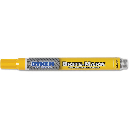 BRITE-MARK Medium Chip Paint Marker Yellow