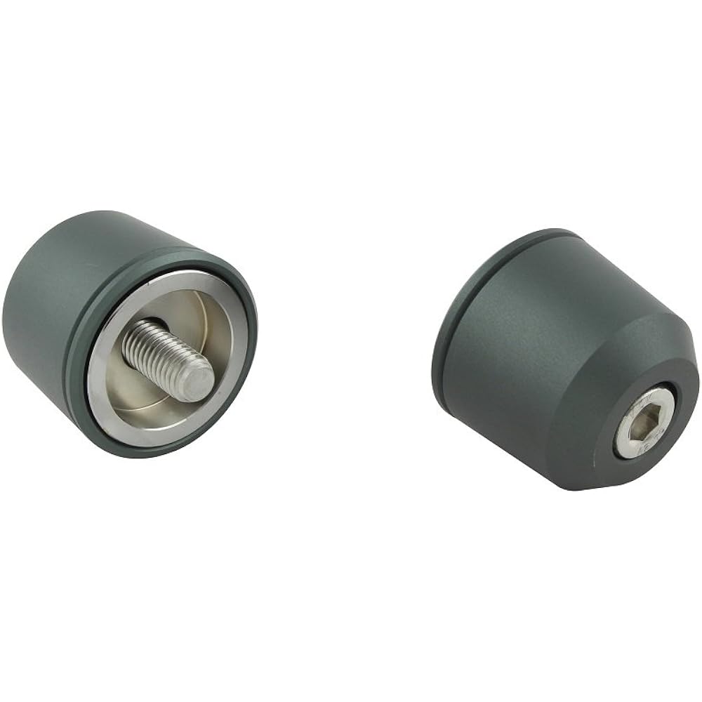 POSH Handlebar End Middle Weight for Kawasaki M8 Matte Gray 032579-29 Bar End Cap