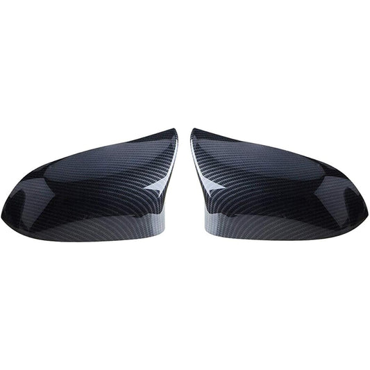 Kyyet 2014-2018 F15 X5 X6 F25 X3 F26 X4 Carbon Fiber Side Back Mirror Cover Cap --M Style