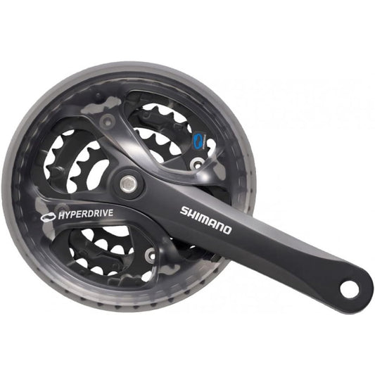 SHIMANO FC-M361 42X32X22T 8/7S with chain guard Compatible with chain case Black EFCM