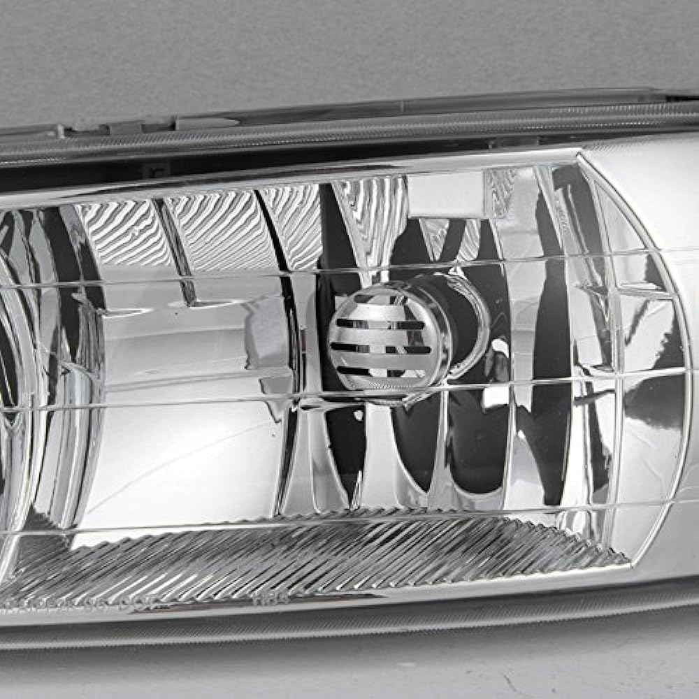 BUICK CENTURY/REGAL OE replacement chrome bezel headlight driver/passenger seat head lamp pair