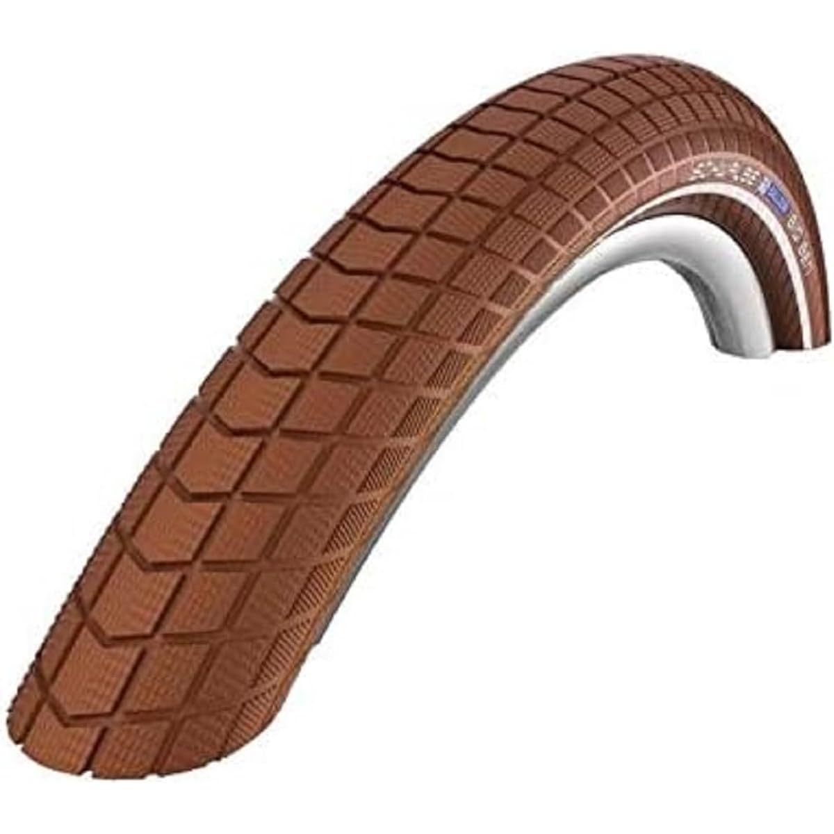 SCHWALBE [Genuine] Big Ben 26x2.15 Brown Reflex Clincher Tire [Urban/Balloon Bike/City Riding]