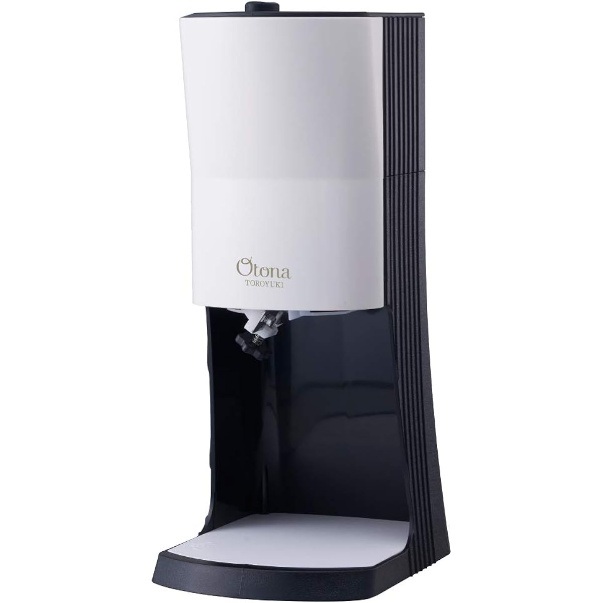 [2021 Model] Doshisha Electric Fluffy Melting Snow Shaved Ice Maker with 3 Sets of Ice Cups, Black