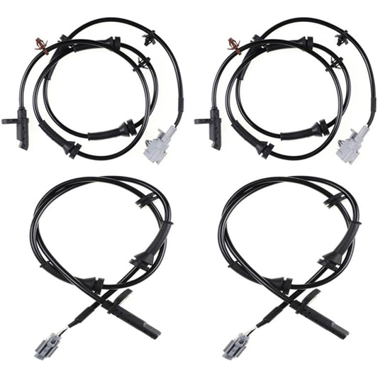 Car Parts New 47910-1A1A 47900-JG200 ABS Wheel House Speed Sensor Frontoria Nissan Rogue Extra S35 T31 T31Z 2.5L L4 4WD Car Parts (Color: A Set (4PCS))