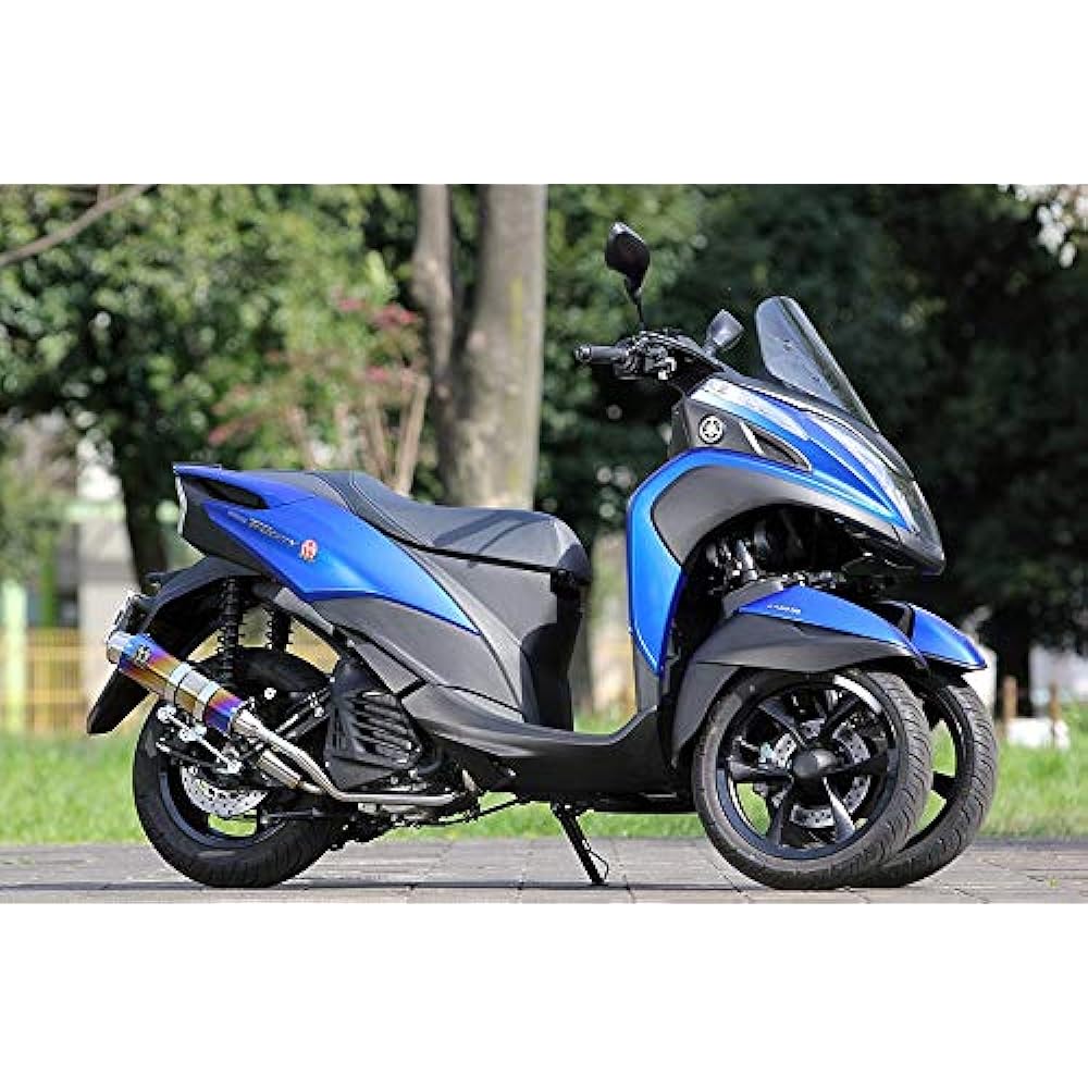 Special Parts Tadao (SP TADAO) Power Box Full Exhaust S Titanium Blue Tricity 155 TR1-PB-02