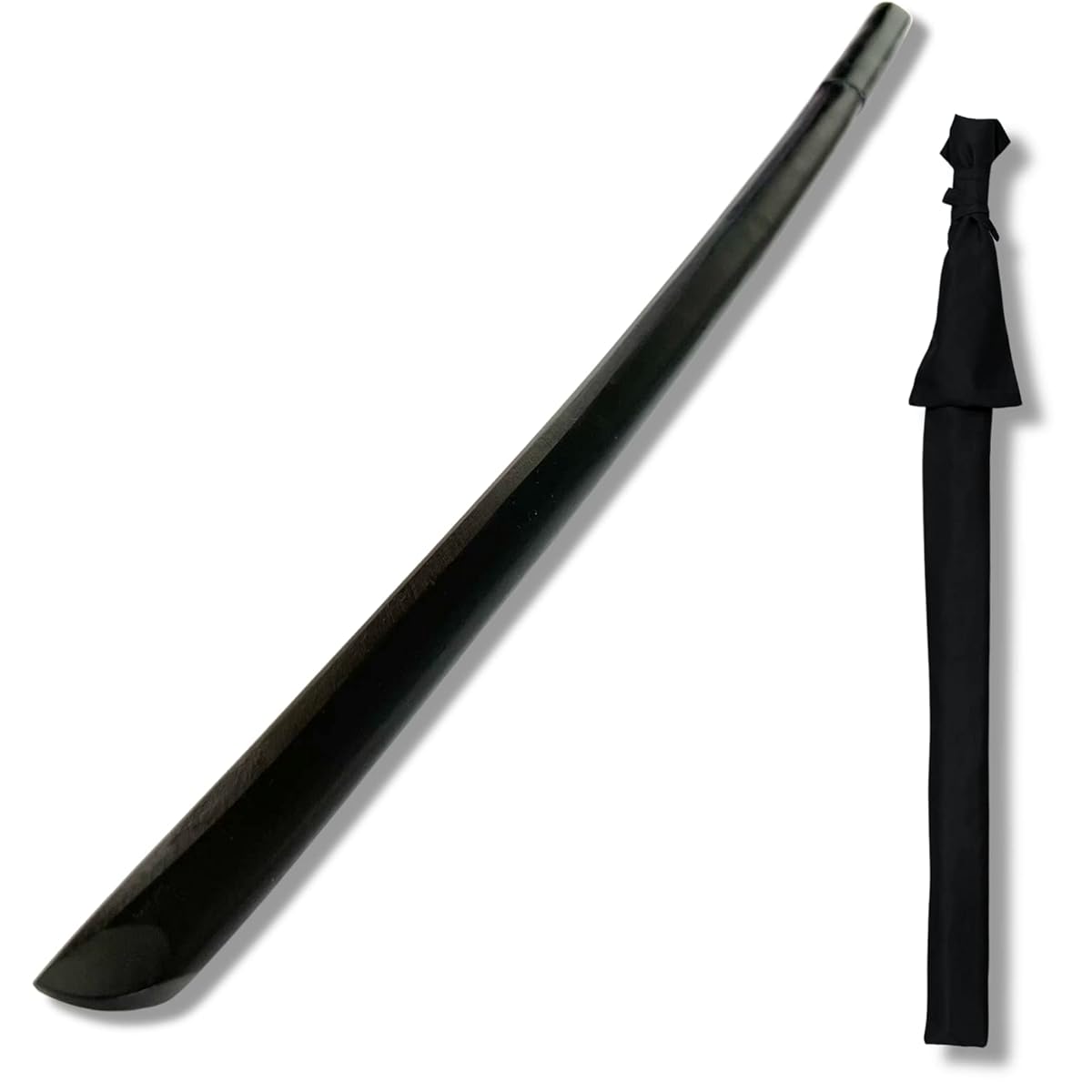 Natural wood wooden sword with sword bag, traditional craft, self-defense, souvenir, kendo practice swing
