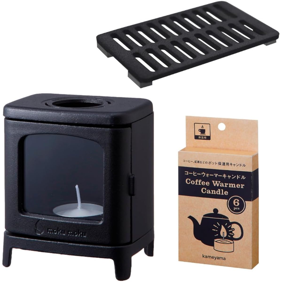 Kameyama Candle House Small Wooden Stove Set J9070020