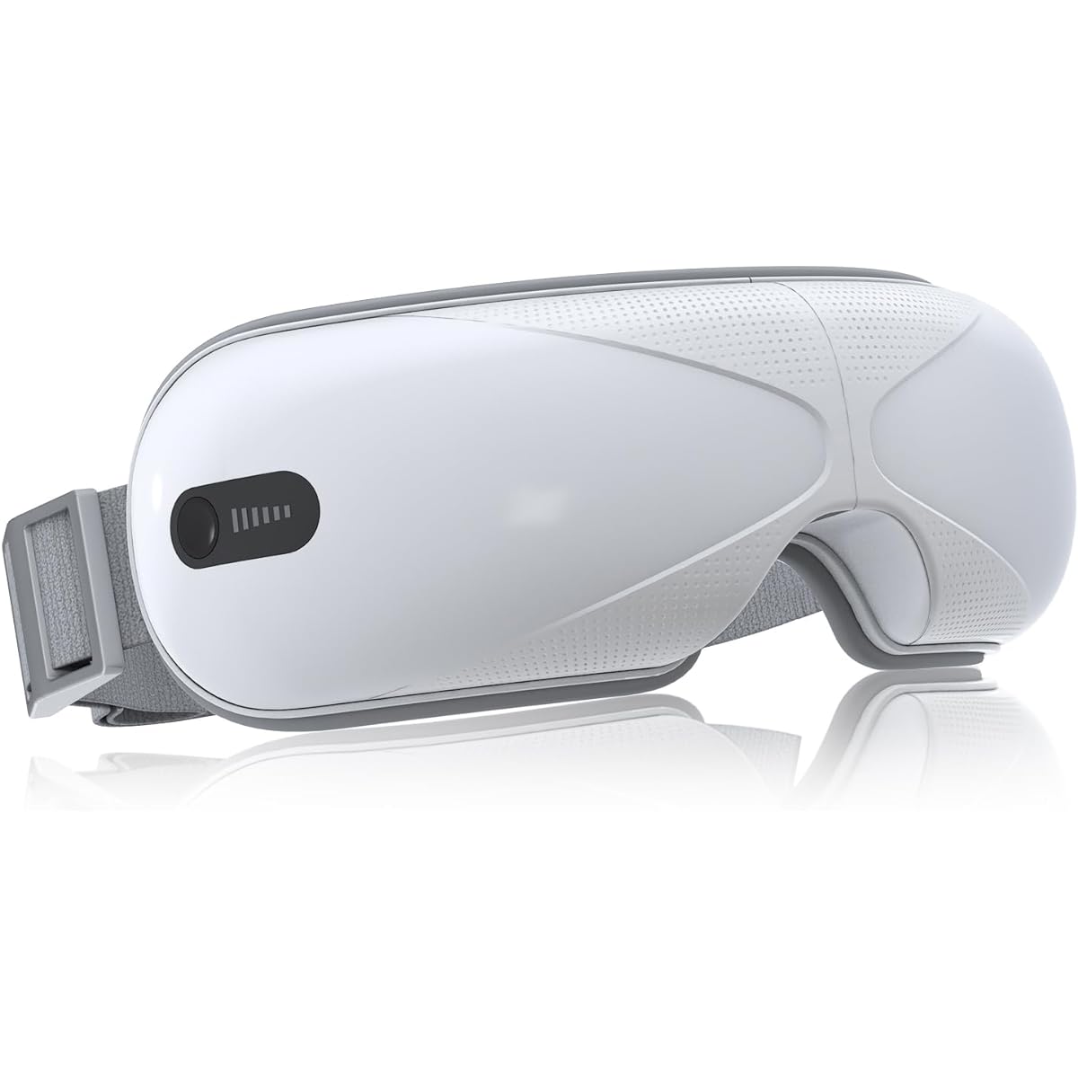 iKristin Eye Warmer [Graphene Heating + 8D Atmospheric Pressure + BT Music] Hot Eye Mask, Rechargeable, 3 Types of Modes, Eye Salon, Size Adjustable, Foldable, Automatic Off Timer, Eye Care, Japanese Voice Guide, Easy to Operate, Japanese Instruction Man