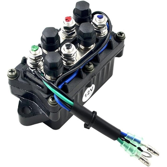 Starter Solenoid Relay Boat Motor Power Trim Tilt Relay For Yamaha F40MJHC F40MLHC F40MSHC F40TLRC F50TLRC F60TJRC F60TLRC T50TLRC T60TLRC 40TLRD