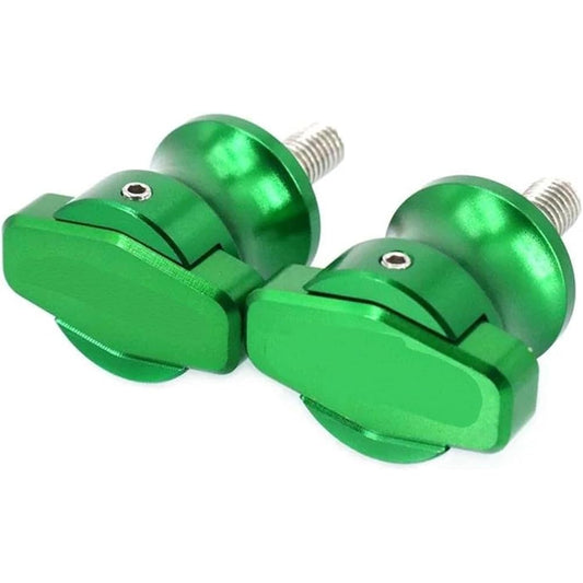 Bike Stand Screw Slider Motorcycle Frame Stand 8mm Screw Slider Swing Arm Spool Slider For CBR1000RR CBR600RR CBR954RR CBR 600RR 954RR 1000RR (Color: Green)