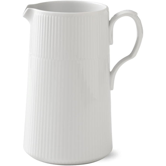 [Regular Imported Product] Royal Copenhagen White Fluted Jug 1500ml Wedding Gift 1020511