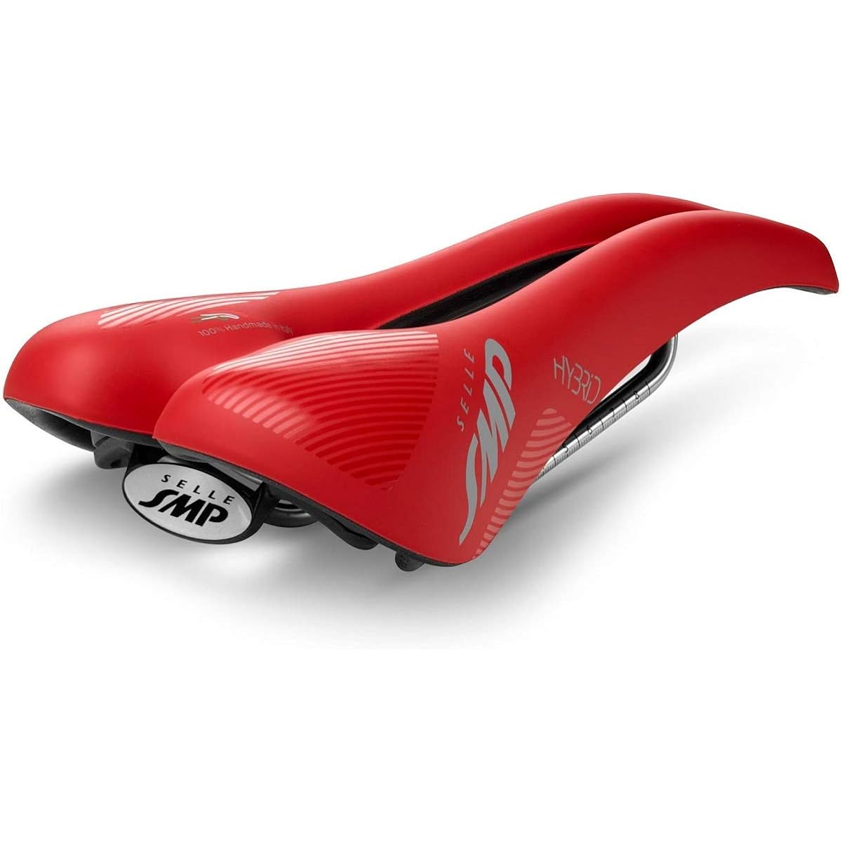 SELLE SMP HYBRID Saddle RED MATT HYBRID03-RO