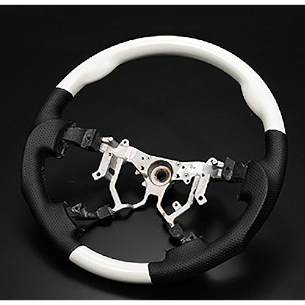 LANBO Steering Toyota Hiace 200 Series Regius Ace Type 1 Type 2 Type 3 Gun Grip White Pearl Crystal Shine 070 Dress Up Custom Parts Genuine Replacement LSTH200-3-070