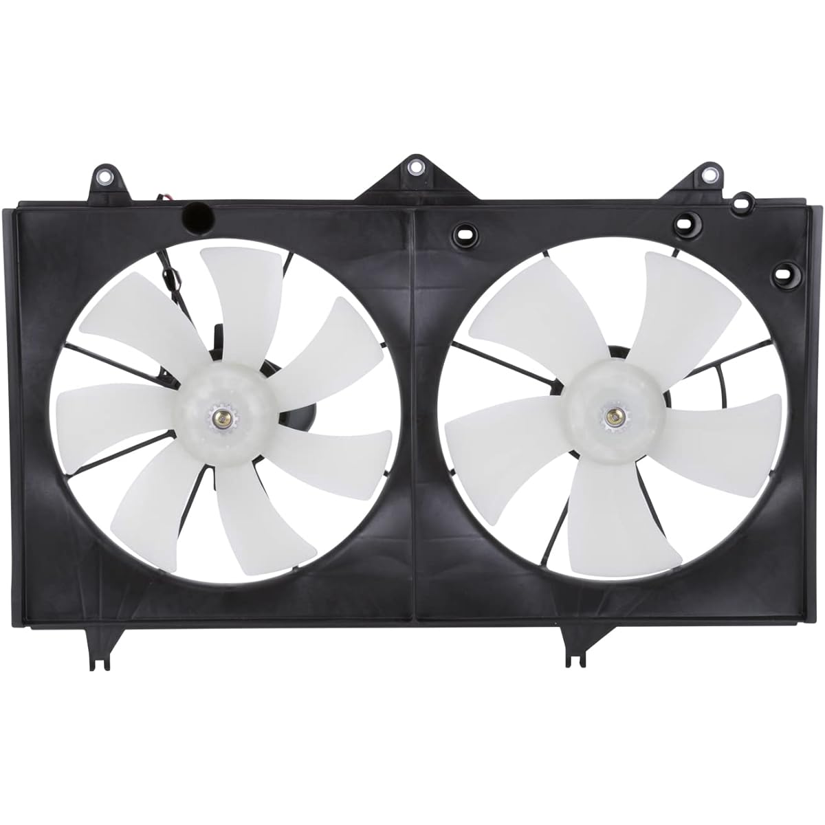 TYC 620400 Toyota Camry replacement radiator/condenser cooling fan alignment